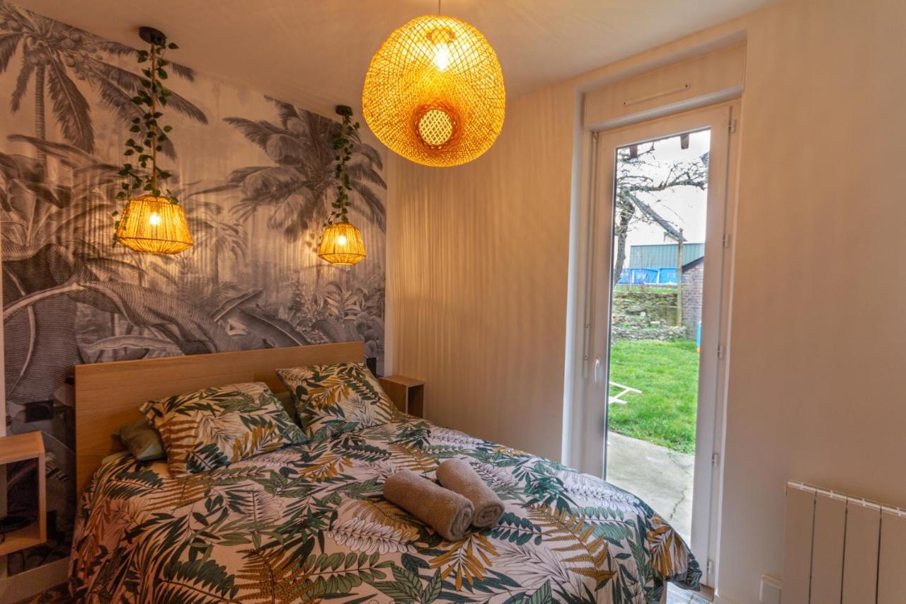 Suite Jungle - Jardin, Netflix Et Parking - Le Manoir Aux Pommes Orbec Экстерьер фото